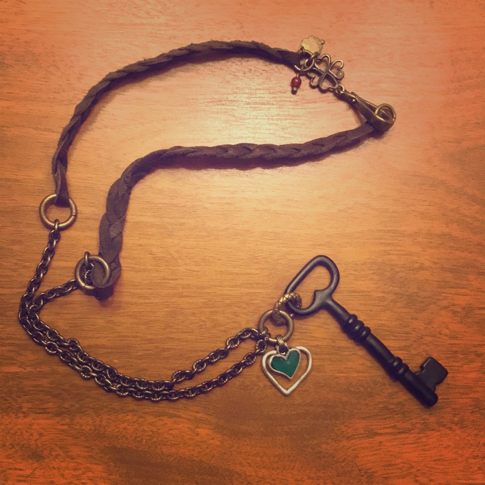 A key to your heart necklace